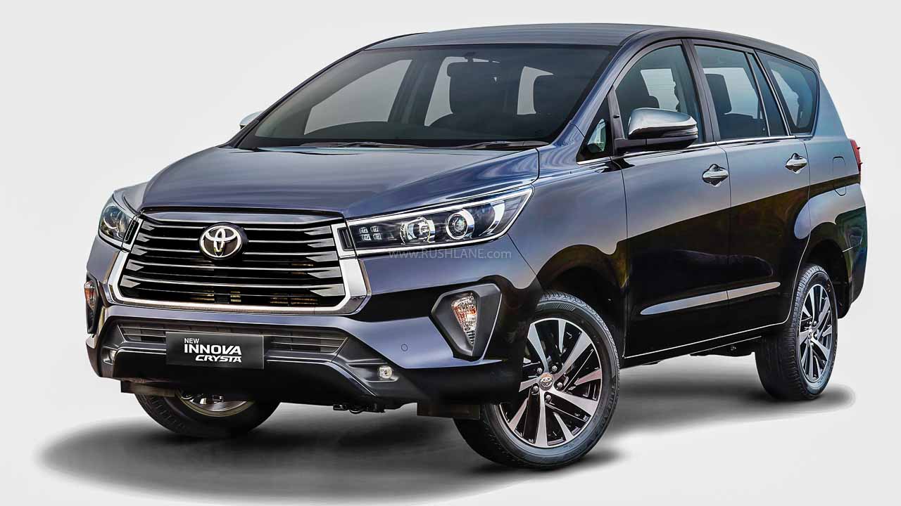 Toyota Innova Crysta Facelift unveiled accessories
