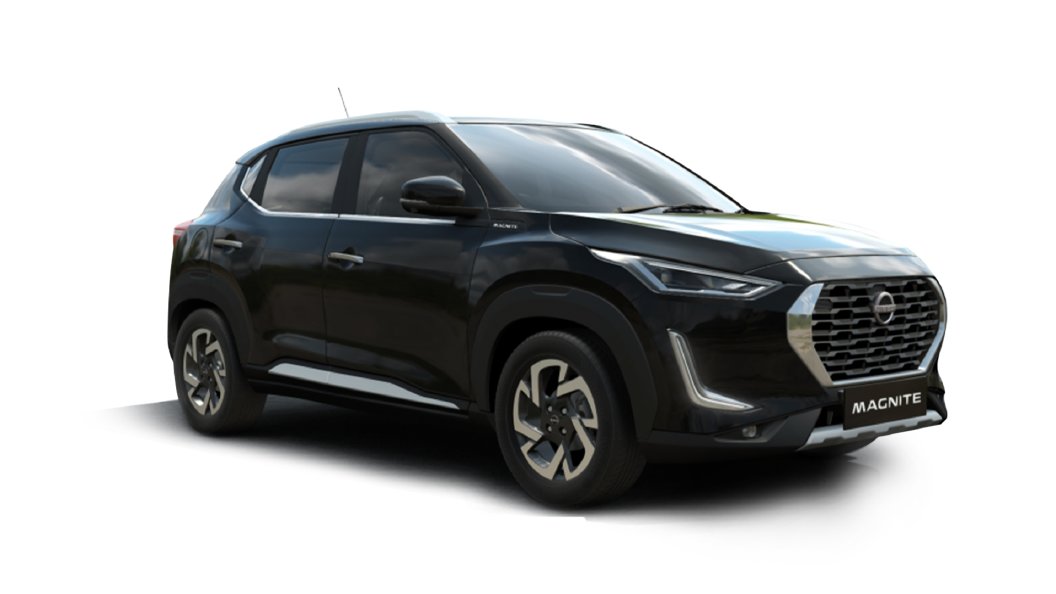 nissan magnite xv premium black colour